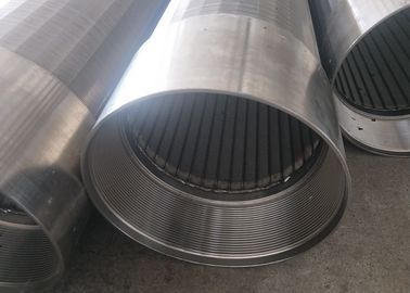 Slot 40 Water Well Screen Tube Ss304 V Shape Wire