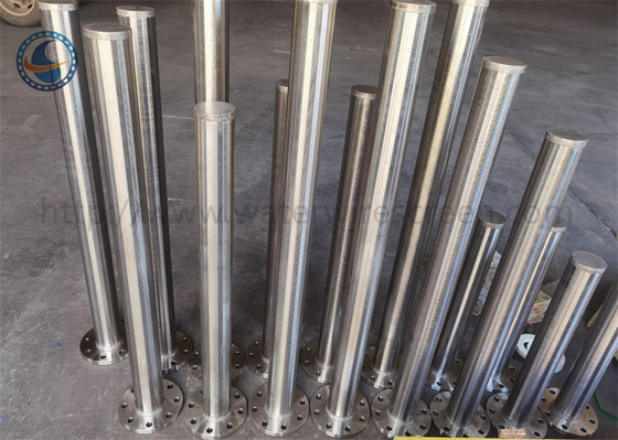 316l Stainless Steel 3inch Water Wire Screen Johnson Type Cylinder For Filtration