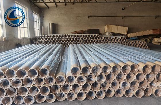 8-5/8" Water Well Screen Pipe Low Carbon Galvanized 1.0mm Slot Opening