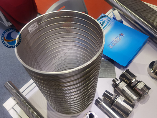 Vee Wire Stainless Steel 304 Screen Pipes Used In Sewage Treatment