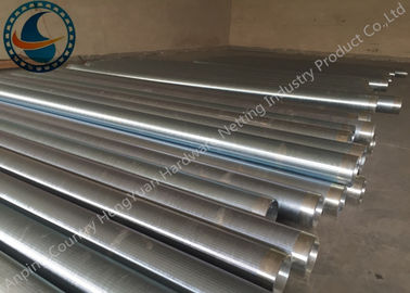 Full Welded Stainless Steel Wedge Wire Screen With Non Clogging Function