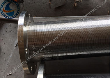 Heavy Duty Wedge Wire Mesh Highly Corrosion Resistant Material Non Clogging