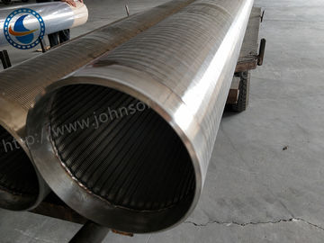 100 Bar Stainless Steel Water Wire Screen Used In Deep Well For Sand Control