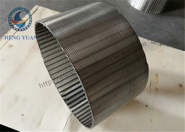 Wear Resistant Johnson Stainless Steel Well Screens For Water Treatment Industry