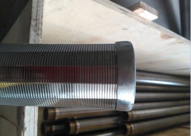 High Toughness V Wire Screen Energy Saving For Liquid / Gas / Solid Filtration