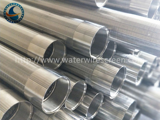 4-1/2" Wire Wrapped Screen With Male/Female Threaded Used In Water Well