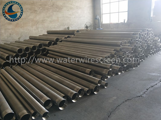4-1/2" Wire Wrapped Screen With Male/Female Threaded Used In Water Well