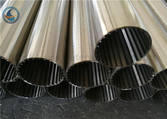 SS 304 2" Slot Type 60.5mm Johnson Screen Pipe