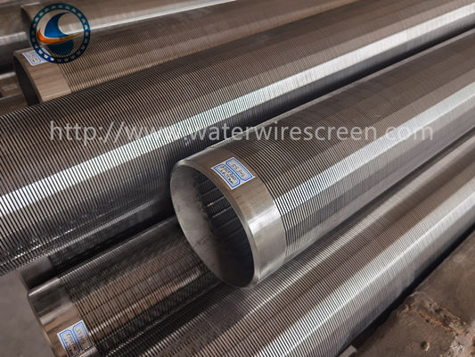 AISI 304 OD 114mm Sand Control Downhole Slotted Tube