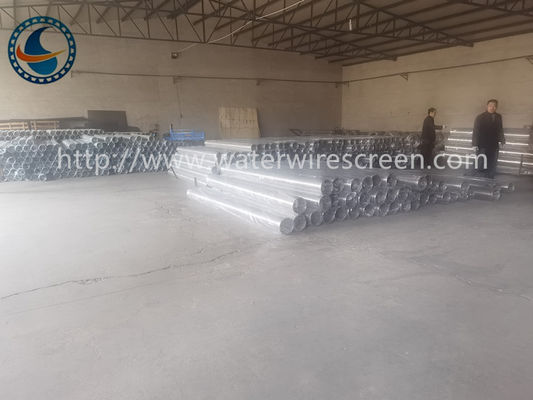 Low Carbon Galvanized 219mm OD Water Well Screen For Sand Control In Shallow Well