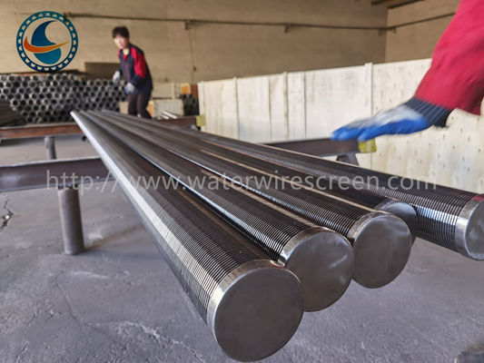 Slot 2.0mm Filter Geothermal Wells Wire Wrapped Screen
