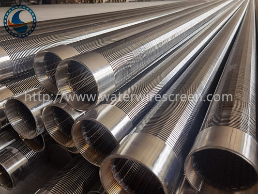 Slot 2.0mm Filter Geothermal Wells Wire Wrapped Screen