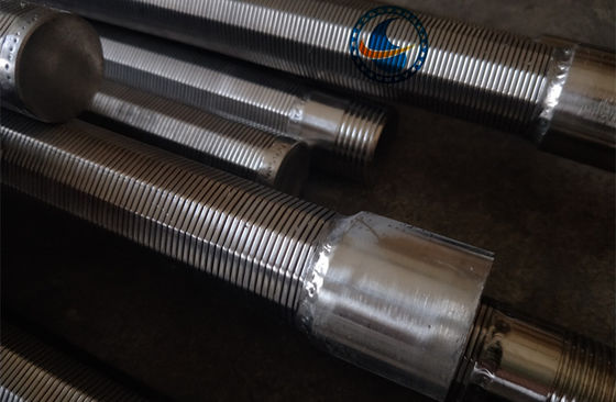 200 Micron Header Lateral Wire Wrapped Screen For Water Softener Resins