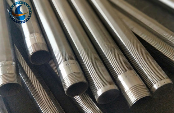 200 Micron Header Lateral Wire Wrapped Screen For Water Softener Resins