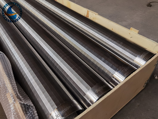Stainless Steel Johnson Filter Welded Wedge Wire Screen Pipe