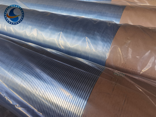 Derin Düşük Karbonlu Galvanizli Su Kuyusu Ekranı 100 Bar Çökme Mukavemeti Od 219mm
