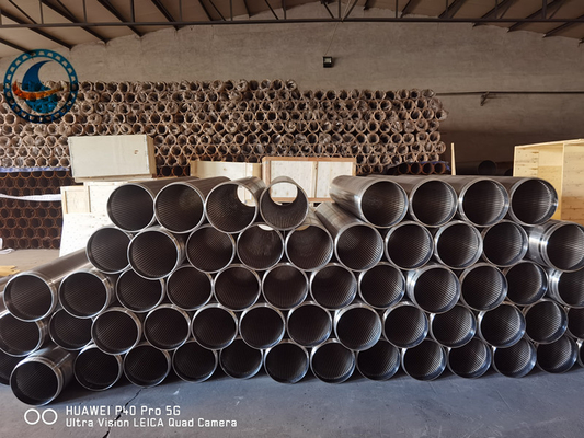 Johnson Tel Ekran, Paslanmaz Çelik Su Kuyusu Ekranı, Oluklu Ekran