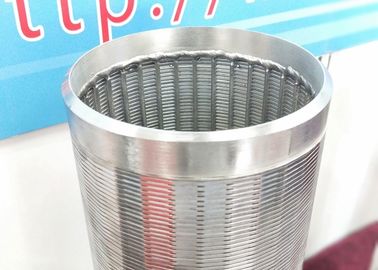 Rafineri / Petrokimya Endüstrisi için Büyük Çaplı Su Tel Ekranı