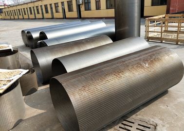 Kimya / Petrol Endüstrisi için SS 316L Johnson Kama Tel Elek Filtreleri