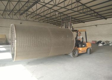SS304 Yüksek Açıklıklı Çakıl Tel Ekran Davul