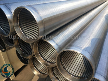 Atık su arıtma için OD 114mm Wedge Wire Screen Filter