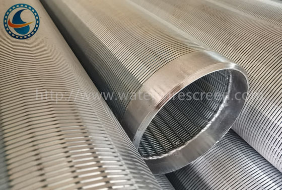 Q195 Düşük Karbonlu Galvanizli 168mm Su Teli Ekranı, Konik Kaynaklı Halkalar ile