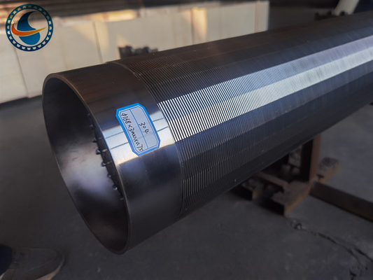 Kaynaklı Silindirik Kama Tel Ekranlı Boru / Tüp 168mm Çap