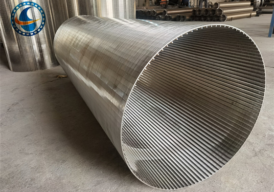 Ss 316l Kamalı Tel Ekran Sepet Çapı 915mm V Profili