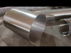 Petrol endüstrisi için ters profilli V tel ekranı / wedge tel ekranı