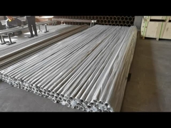 304 paslanmaz çelik ipliklenmiş birleştirme 114mm Wedge Wire Screen Pipe