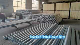 Düşük Karbonlu Galvanizli Kuyu Delikli Oluklu Elek Filtresi