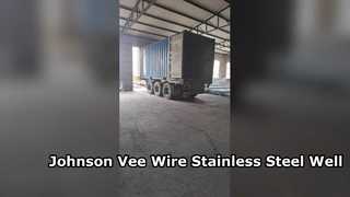 Johnson Vee Wire Paslanmaz Çelik Kuyu Izgaraları