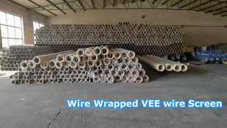 OD 9-5/8" 245mm Yuva 30 SS304 Tel Sarılmış Ekran